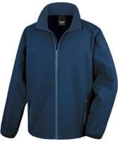 WICK GOLF CLUB MENS SOFTSHELL JACKET WITH EMBROIDERED LOGO